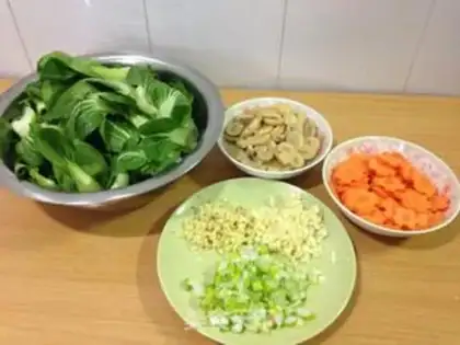 Make The mushrooms step 0