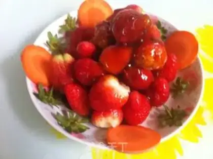 Make Royal honeyberries step 2