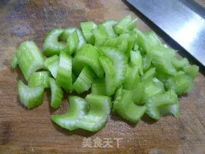Make Apple with celery step 2