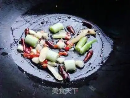 Make Soybeans with pig skin step 2