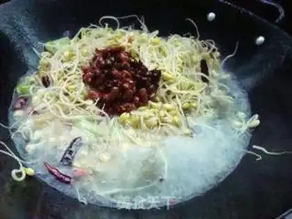 Make Soybeans with pig skin step 4