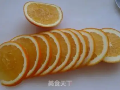 Make Orange cake roll step 0