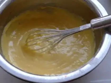Make Orange cake roll step 5