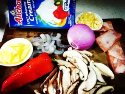 Make Souffle cream mushroom soup step 0