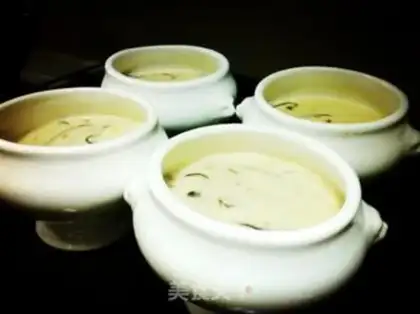 Make Souffle cream mushroom soup step 1