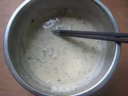 Make Egg waffles step 3