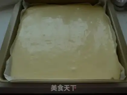 Make Orange cake roll step 10