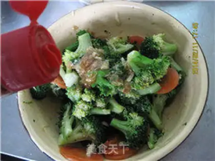 Make Pelican oil and broccoli step 10