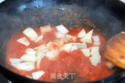 Make Tomato ronoli step 15