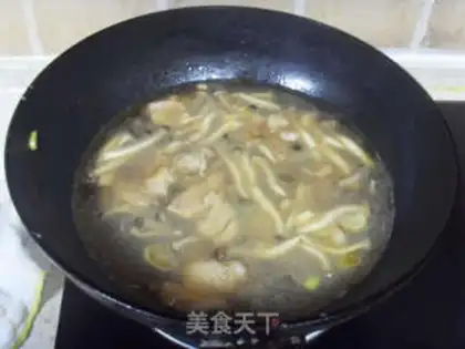 Make Crab pork stew step 4