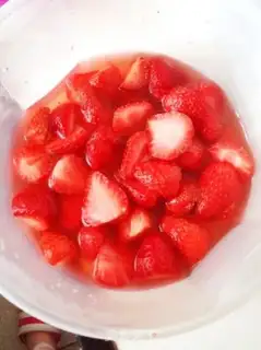 Make Redberry jam step 0