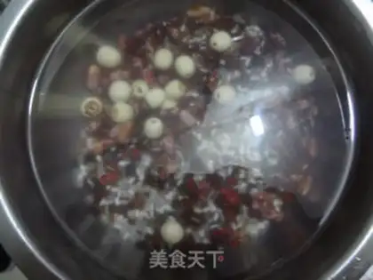 Make Milk and red-tree gruel step 1