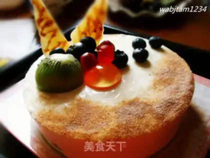 Make Yogurt mousse cake step 7