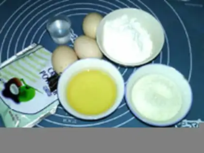 Make Coconut jam cake step 0