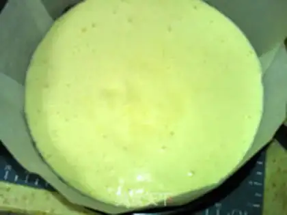 Make Coconut jam cake step 9