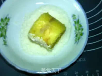 Make Coconut jam cake step 18