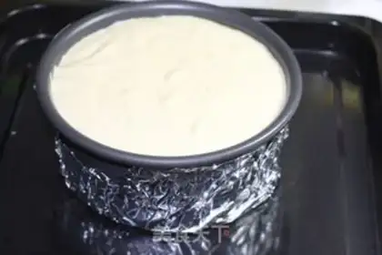 Make Schoveley cheesecake step 15