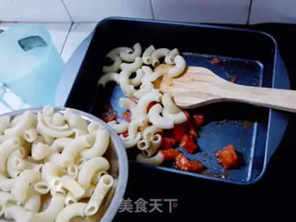 Make Cheese and macaroni step 7
