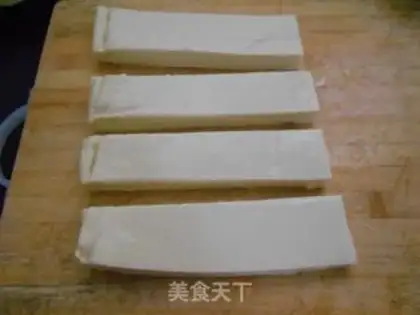 Make Fried tofu step 1