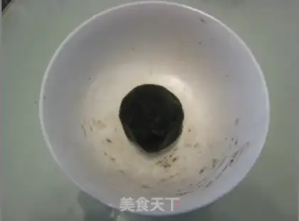 Make Chocolate black sesame soup step 5