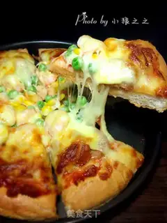Make Shrimp pizza step 17