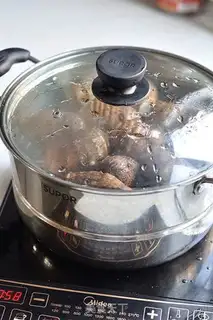 Make Potato shrimp pancakes step 0