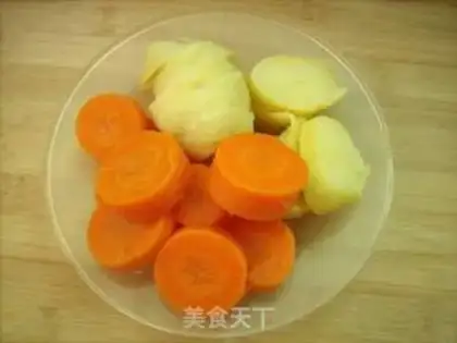 Make Carrot mashed salad step 2