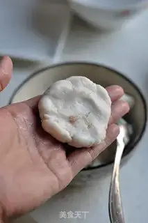 Make Potato shrimp pancakes step 7