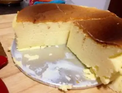 Make Japanese cheesecake step 3