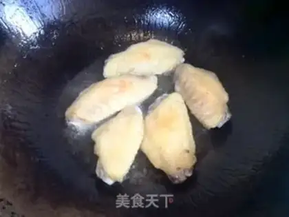 Make Red chicken wings step 3