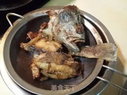 Make Pepper salt yellowfish step 3