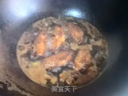 Make Red chicken wings step 6