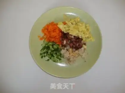 Make Squid rice step 1