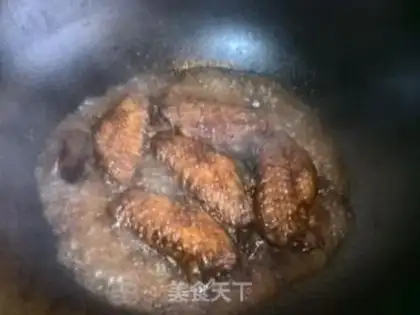 Make Red chicken wings step 8