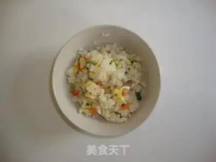 Make Squid rice step 4