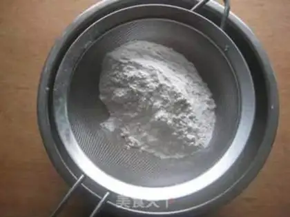 Make Yellow cake step 1