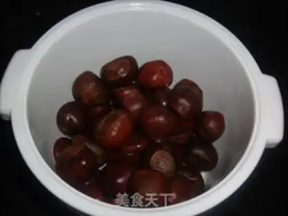 Make Microwave chestnut step 2