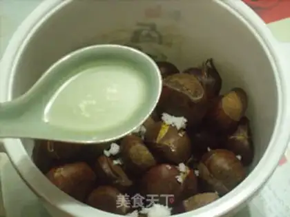 Make Microwave chestnut step 5