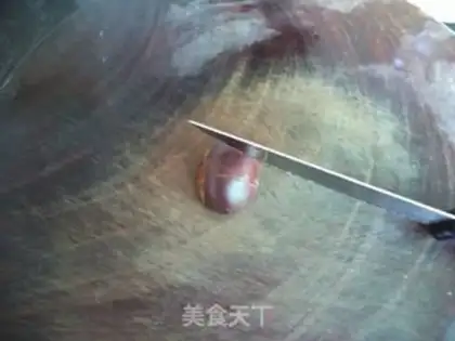 Make Baked chestnuts step 1