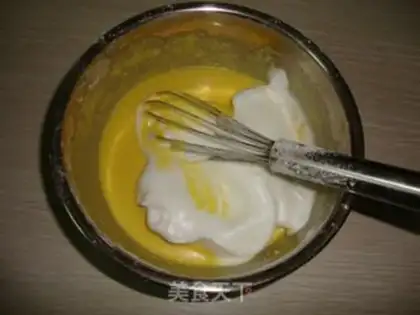 Make Cheese almond cake step 5
