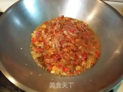 Make The liver and the waist are fried step 5