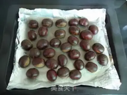Make Baked chestnuts step 2