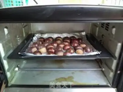 Make Baked chestnuts step 3