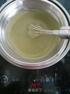 Make Tea mousse cake step 1