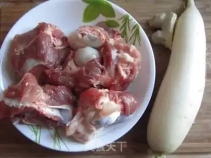 Make Bone radish soup step 0