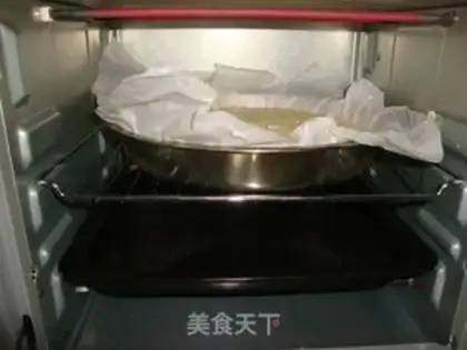 Make Cheese almond cake step 9