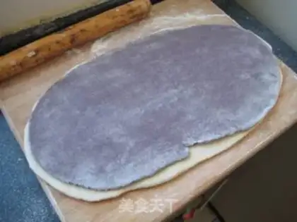 Make Purple double rolls step 5
