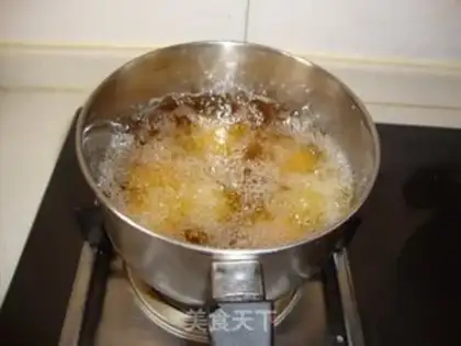 Make Fried bean saloon balls step 7