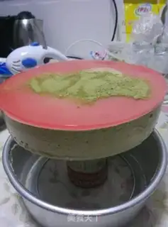 Make Tea mousse cake step 10