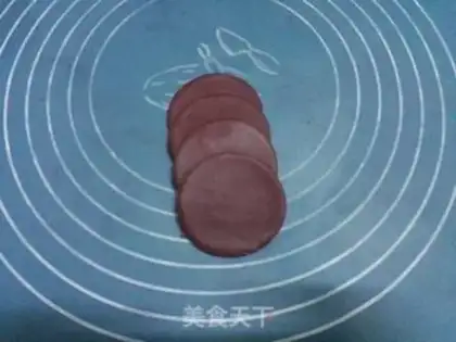 Make Rose cookies step 8